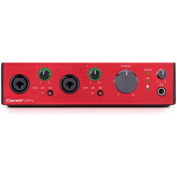 Clarett+ 2Pre Focusrite - mūzikas instruments