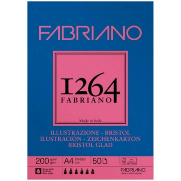 Album Fabriano 1264, Carta Bristol per Illustrazio