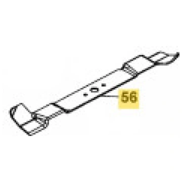 Right blade 86 RD LT1 R86, MTD 5170112-06&MTD
