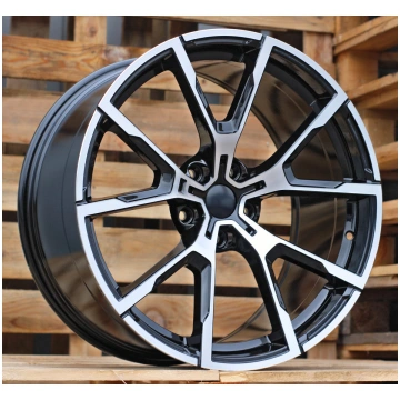 Diski R17 5×112 J7.5 ET27 RACINGLINE B5601 BMW Bla