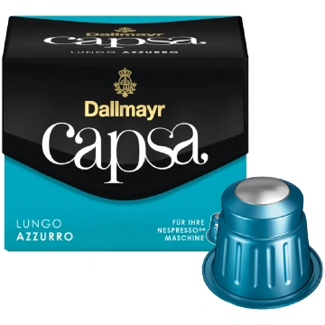 Capsa Lungo Azzurro kafijas kapsulas Dallmayer, Vā
