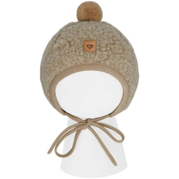 Wool cap Tulip Nevada M 6-12m brown ZAFFIRO ZAF111