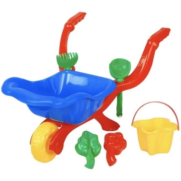 TUPIKO Smilšu kastes rotaļlietu komplekts Wheelbar