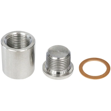 M18x1.5 O2 Lambda Probe Adapter with Plug - Univer