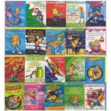 Stamp Karnet Young B6 + koperta GIFT1041