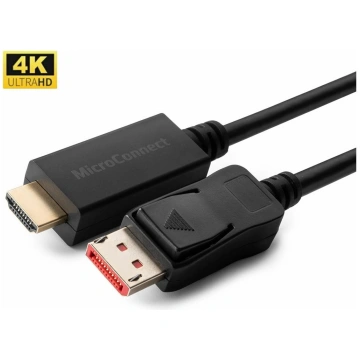 MicroConnect adapter cable - 10 m MC-DP-HDMI-10004