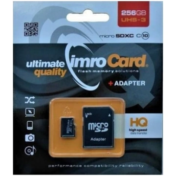 Karta Imro MicroSDXC 256 GB Class 10 UHS-I/U3 (2_4