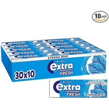 Extra Professional Fresh Strong Mint, košļājamā gu