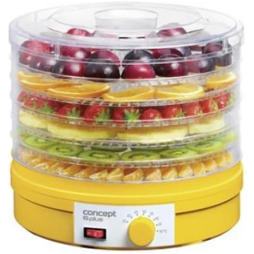 Concept SO1015 food dehydrator Yellow 245 W