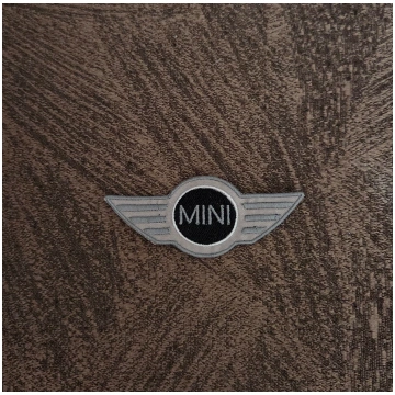 Patch Toppa Mini Cooper 9x3.5cm Termoadesiva e da 