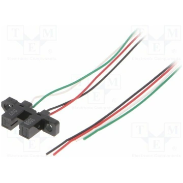 Sensor: photoelectric; through-beam (with slot); M