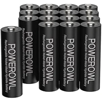 AA 2800 mAh uzlādējams PowerOwl (zema pašizlāde, 1