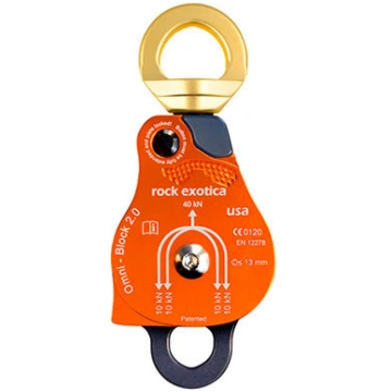 Rock Exotica Omni 2" Double Pulley