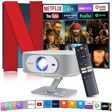 Salange Projektors Oficiālais Netflix: Native 1080