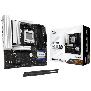 Mātesplate ASROCK A620AM PRO RS WIFI AM5 microATX,