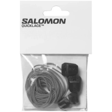 SALOMON savilces apaviem Quicklace Kit silver/blac