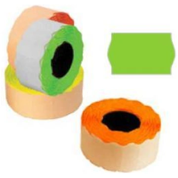 Marķēšanas lente 26 x 16mm, zaļa, 1000 uzlīmes rul