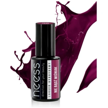 NEESS hibrīda nagu laka 7530 Ruby Scandal 4ml