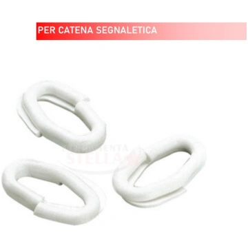 Anello di Giunzione per Catena Segnaletica - Plast