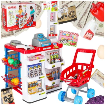 RoGer Play Set “Supermarket With Cash Register And