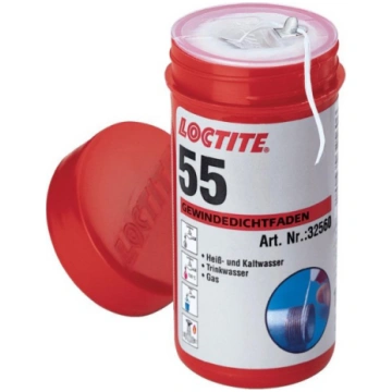 Vītņu blīvēšanas diegs Loctite 55, 160 m