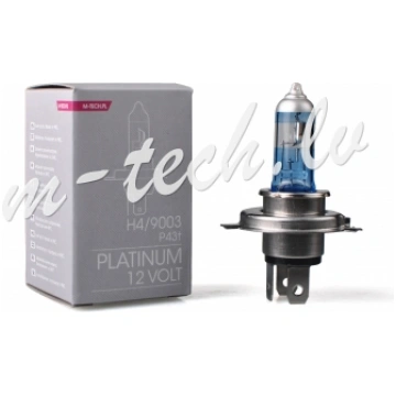 ZPT4 - M-Tech Platinum H4 9003 HB2 12V 60/55W P43t