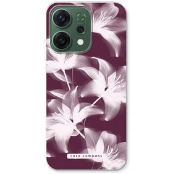 Oppo Reno14 Transparent Case - Midnight Bloom Case