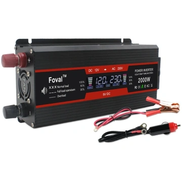 Įtampos keitiklis - inverteris 12V-220V 2000W