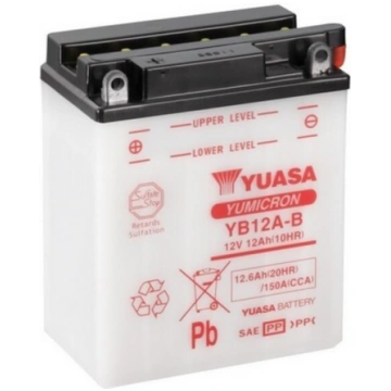 12Ah 150A Battery YUASA CP YB12A-B 134x80x160
