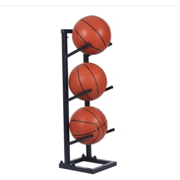 Vertikāls daudzfunkcionāls bumbu turētājs basketbo
