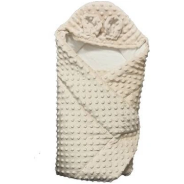 Duet Baby Swaddling blanket with hood - 631 - MINK