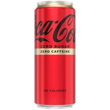 Atspirdzinošais dzēriens Coca Cola Zero, bez kofeī