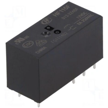 Relay: electromagnetic | DPDT | Ucoil: 12VDC | 8A 