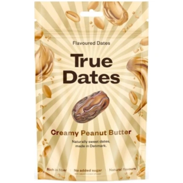 TRUE DATES dateles Creamy Peanut Butter, 100g GKR 