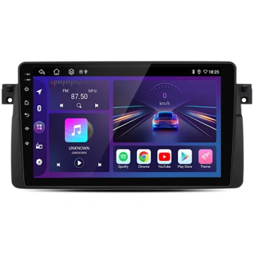 Android 8 kodolu auto radio Junsun bmw E46 3er 318