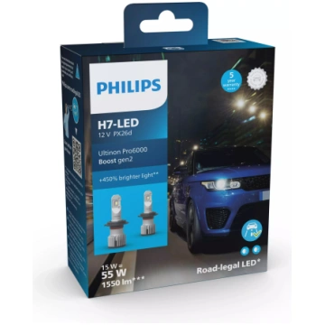 Philips Philips Ultinon Pro6000 Boost LED H7 ECE +