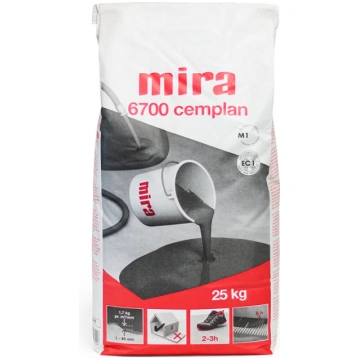 Mira 6700 cemplan pašizlīdzinoša masa grīdām