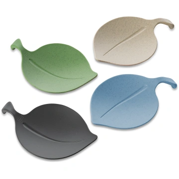 Uzkodu trauciņš Leaf-On zemes krāsas 4 gab. Koziol