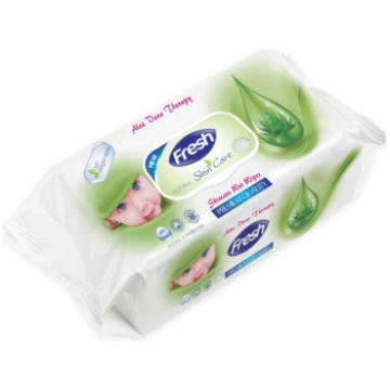 Fresh Aloe Vera Therapy mitrās salvetes ķermenim (