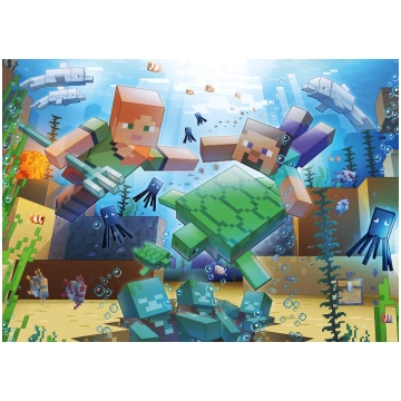 Ravensburger - Puzzle Minecraft Mosaic 1000p (1200