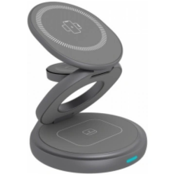 Raidsonic 3 in 1 foldable magnetic charging stand 