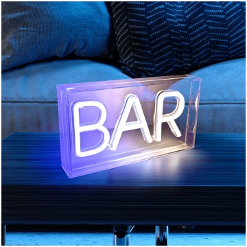 LED galda lampa Neon Bar, USB JUST LIGHT. GmbH