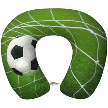 „Green Grass“ futbola formas kakla spilvens, guļam