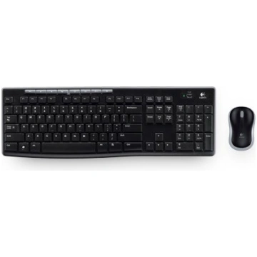 Logitech clear Desktop MK270 black USB 920-004511