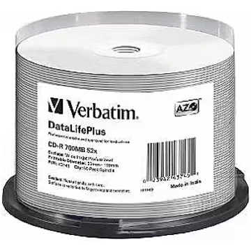 Verbatim CD-R Verbatim [ 50pcs, 700MB, 52x, spindl