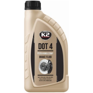 Sintētiskais bremžu šķidrums DOT 4 500 ml K2