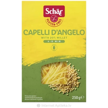 Schär bezglutēna makaroni Capelli d Angelo, 250g S