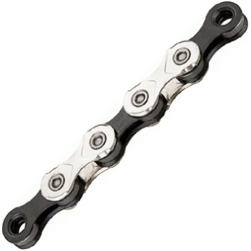 Ķēde - KMC X11 Silver Black Bulk - WPX11NB18 - 11 