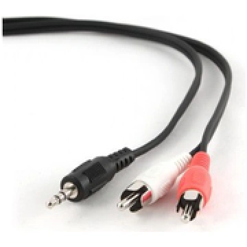 Gembird audio cable JACK 3 5mm M / 2x RCA (CINCH) 