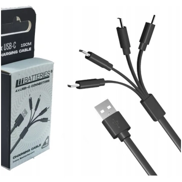 LiiBatteries Usb-C 4in1, kas paredzēts litija jonu